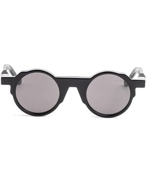 VAVA Eyewear Round-Frame Sunglasses - Grey
