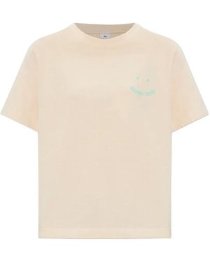 Paul Smith Embroidered T-Shirt - Natural