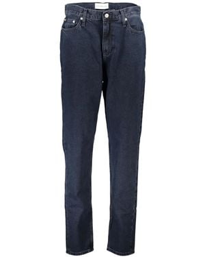 Calvin Klein Straight-Leg Jeans - Blue