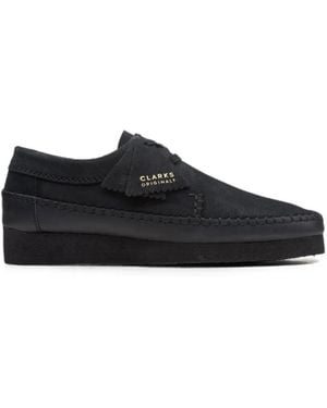 Clarks Derbies Weaver À Lacets - Noir