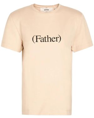 Better Slogan-Print T-Shirt - Natural