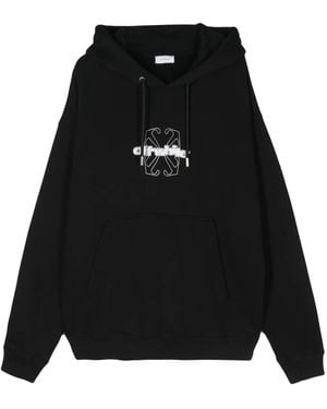 Off-White c/o Virgil Abloh ロゴ パーカー - ブラック