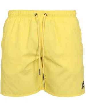 Colmar Drawstring Swim Shorts - Yellow