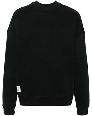 Alpha Industries Logo-Print Sweatshirt - Black