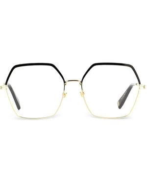 Marc Jacobs Geometric-Frame Glasses - Natural