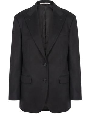 Tagliatore Bertha Peak-Lapel Blazer - Black
