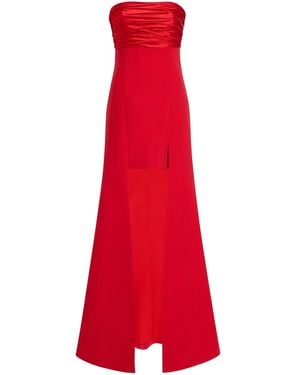 Cinq À Sept Lorella Strapless Dress - Red
