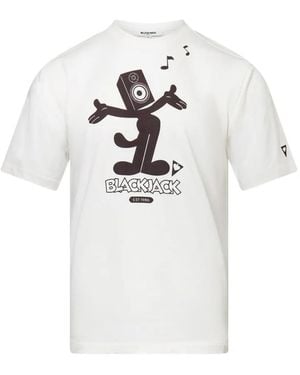 Black Jack Jewelry Beathead T-Shirt - White