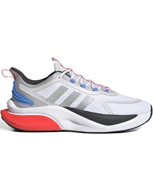 adidas Alphabounce Plus "Cloud/ Metallic/ Fusion" Trainers - White
