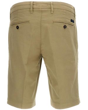 Fay Belt-Loop Shorts - Green