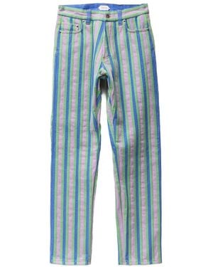 Versace Striped Jeans - Blue