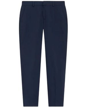 PT Torino New York Slit-Hem Trousers - Blue