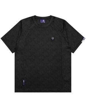 Aape By A Bathing Ape T Shirt À Logo Appliqué - Black