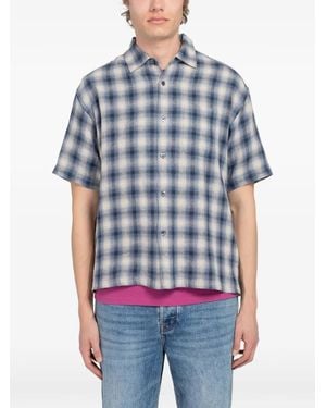 Stussy Liam Plaid Shirt - Blue