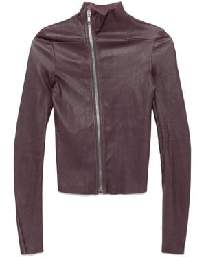 Rick Owens Asymmetric Design Jacket - Purple