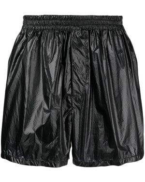 SAPIO Thigh-length Track Shorts - Black