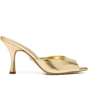 Sam Edelman Jeanie Metallic Heel Sandals