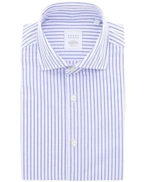 Xacus Striped Shirt - Blue