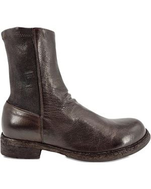 Officine Creative Legrand 171 Leather Ankle Boots - Brown