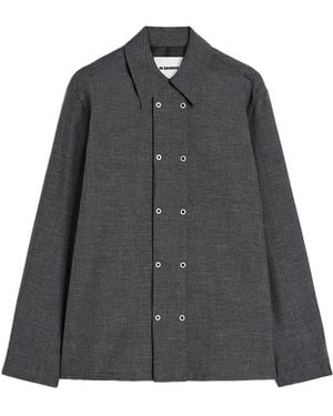 Jil Sander Hemd Im Utility-Look - Grau