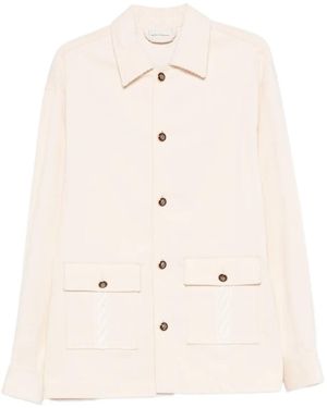 Drole de Monsieur Jacke aus Cord - Natur