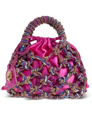 Kurt Geiger Petit Sac À Main Macrame - Rose