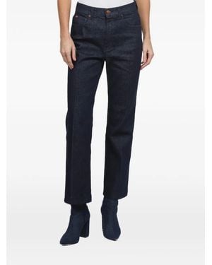 Jamie Haller Buttoned Jeans - Blue