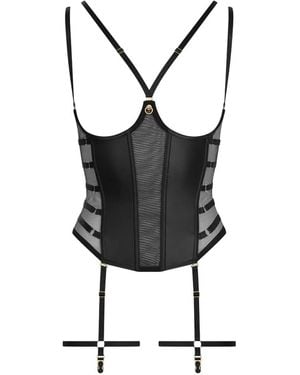 Maison Close Chambre Noire Corset - Black