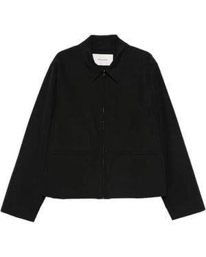 Entire studios Wight Zip-Up Jacket - Black