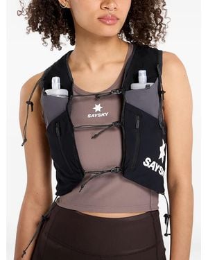 Saysky Flow Lace-Up Vest - Black