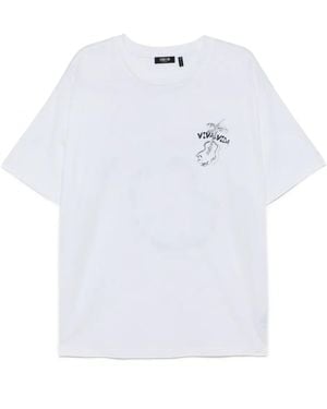 FIVE CM グラフィック Tシャツ - ホワイト