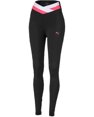 PUMA Hit Feel It 7/8 Tights Logo-Detail Leggings - Black