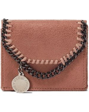 Stella McCartney Falabella Tri-Fold Wallet - Brown