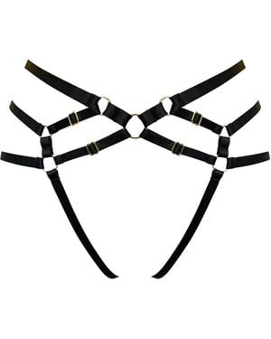 Bordelle Strap Harness Brief - Black