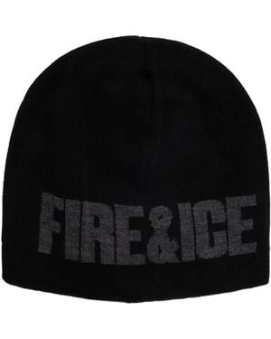 Bogner Fire + Ice Jamie Logo-Intarsia Beanie Hat - Black