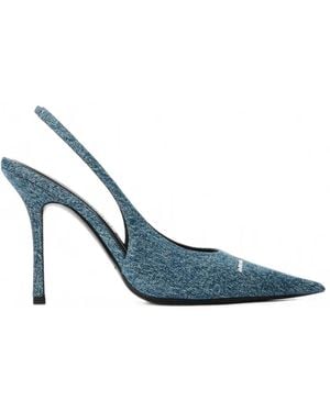 Alexander Wang Buffy 105Mm Slingback Pumps - Blue