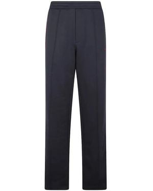 McQueen Piped Track Trousers - Blue
