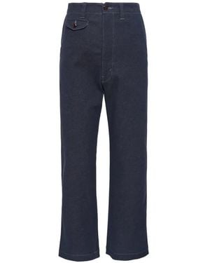 Junya Watanabe Straight-Leg Jeans - Blue