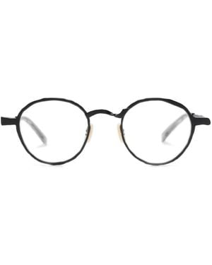 MASAHIROMARUYAMA Round-Frame Glasses - Black