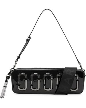 Marc Jacobs Snapshot E/W Schultertasche Aus Dtm-Lackleder - Schwarz