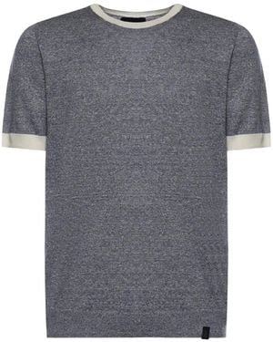 Fay Short-Sleeve T-Shirt - Grey