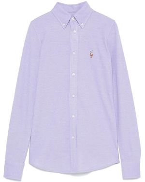 Polo Ralph Lauren ピケ シャツ - パープル