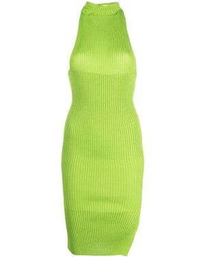 a. roege hove Emma Ribbed-Knit Dress - Green