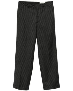sunflower Bridge Pinstripe Trousers - Black