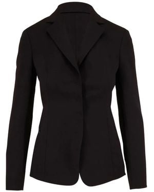 Akris Savino Notched Jacket - Black