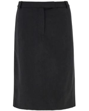 Ferragamo Knee Length Skirt - Black