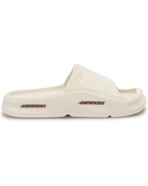 Heron Preston Eco Square-toe Moulded Slides - White