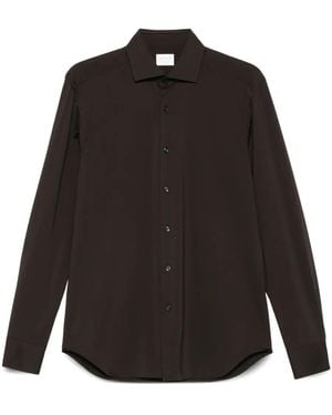 Xacus Long-Sleeve Button-Down Shirt - Black