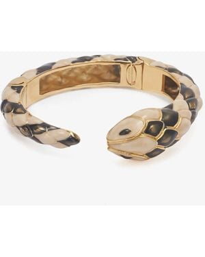 Roberto Cavalli スネークシェイプ ブレスレット - メタリック