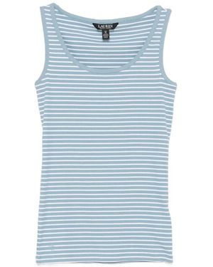 Ralph Lauren Kelly Striped Tank Top - Blue